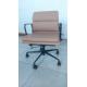 Sophisticated Ergonomic Office Chair Brown Color Soft Pad Back 360 Degree Swivel Function