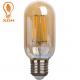 T45 4W 6W Edison LED Filament Bulbs amber E27 led edison bulb