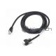 Flexible Twisted 90 Degree Industrial Ethernet Cat5e RJ45 to RJ45 Cable with Screw Lock for Drag Chian REACH Compliant