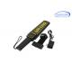 Multi Alarm Indication Hand Held Metal Detector Operate Frequency 22 KHZ