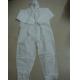 Jumpsuit ISO13485 55gsm Disposable Body Suit