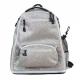 Soft Handle Silver Leisure Sparkle Cheer Backpack For Girls  40cm*35cm*15cm