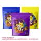 Custom Printed 3.5g Matte Candy Pouch Portable Laminated Ziplock Plastic Mylar Bag With Aluminum Foil