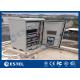 Industrial Outdoor UPS Battery Cabinet , Base Station Cabinet Rainproof Energy Saving