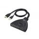 1.4b 1080P 4K*2K 3 Ports 250MHz HDMI Switch Cable For DVD HDTV Xbox