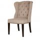 Modern wooden dining chair furniture dining table and chair studded dining
