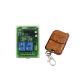 2 A / B Keys Included Plastic Wireless Exit Button Remote Control Switch 12v 50m Transmitting Distance