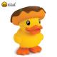 Wholesale Promotional Custom Personalized Kids Safe Plastic PVC Duck Shape Coin Slot Piggy bank