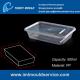 500ml thin wall diposable plastic rectangular box and containers mould with lids