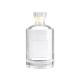 750ml Clear Glass Rum Whiskey Vodka Brandy Liquor Bottle for Wine Custom Size Accepted