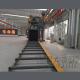 Steel Profile Continuous Feed Track Conveyor Shot Blasting Machine 4.5m/Min