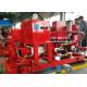 500GPM / 200PSI Diesel Engine Driven Fire Pump With Air / Water Cooling