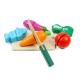 Colored ISO9001 Simulation Wooden Vegetable Toys Wooden Play Fruit