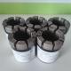 HQ NQ Impregnated Diamond Bits 30mm Crown Height For Wire Line Drilling