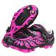 Comfortable Nylon Ladies Cycle Touring Shoes , Female Cycling Shoes Dampproof