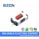 Direct Press SMD Tactile Switch  Momentary Red Button Surface Mount In PCB