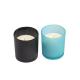 Coloured Glass Candle Holder Glass Candle Containers 8cm Height