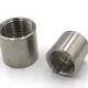 forged sch40 sch80 ss304 316 female thread mirror polished full half coupling nipple threaded stainless steel coupling