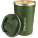 12 Oz Stainless Steel Vacuum Insulated Tumbler Coffee Travel Mug Spill Proof With Lid