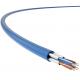 FTP Cat 6A Cable, Cat 6A Network Cable, 23AWG BC, PVC Jacket