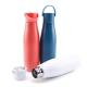 Eco Friendly Double Wall Stainless Steel Vacuum Flask Sport Water Bottle with Handle