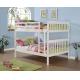 modern bunk bed pine wood