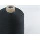 Black Colour 100% Ne 32s Polyester Spun Yarn 32 / 2 For Socks Kintting
