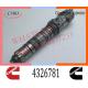 Fuel Injector Cum-Mins QSK45 QSK60 Common Rail Injector 4326781 4001813 4087893