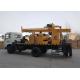 Multifunction Hydraulic Water well Drilling Rig SNR200C 400m Max Drilling Depth with air compressor and mud pump