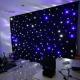 Backdrop cloth light led star curtain for wedding stage decorationge