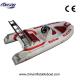 Red Color High Speed  Rigid inflatable boat for entertainment