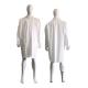 Microporous Disposable Nonwoven Uniform Lab Coat For Adult Dustproof Waterproof Coat