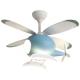 Custom Helicopter Ceiling Fan Light , Airplane Ceiling Fan Remote Control For Kids Room