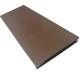 High Glossy Brown Powder Coated Aluminium Extrusions 0.8mm Thickness