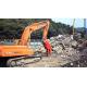 Building Demolition Mechanical Concrete Pulveriser For Excavator Hydraulic System