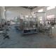 3 In 1 Juice Bottling Equipment Stainless Steel / Filling Capping Machine