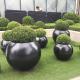 OEM ODM Stainless Steel Flowerpot Waterproof Large Metal Garden Containers