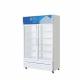 Beverage Display Cabinet Upper Unit Air Cooled Refrigeration Blue Series Fresh Keeping