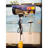 100 - 240V Electric Wire Rope Hoist With Moving Trolley Single Hook