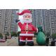 Giant Santa Claus 26Ft Inflatable Christmas Decorations Outdoor Air Blown Greeting Model For Christmas / Party / Xmas