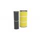 352*660,5um,0.5um,0.2um,2um，5μm Used Porosity Cylinder Cartridge Filter For Dust