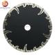 Sintered Turbo Concrete Cutting Saw Blade With Triangle Protective Teeth