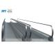 Customized Travel Height Moving Walk Escalator With High Precision Guide Rail System