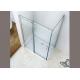 Thickness Custom Bathroom Shower Glass Easy Installation Different Color