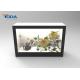 Windows Transparent LCD Showcase Metal Shell 10 - 90% Working Humidity