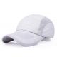 White Outdoor Mesh Back Trucker Hats , Soft Touch Mesh Back Baseball Caps