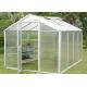 Aluminium Frame Indoor Garden Greenhouse , Mini Garden Greenhouse For Plants Grows