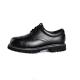 Unisex Goodyear Safety Shoes Steel Insole Slip Resistant PU Sole Embossed Cow Leather