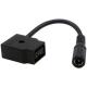 15CM Camera Power Cable , D Tap To DC Cable For Camera Monitor Lamp