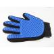 Comforta True Touch  Pet Grooming Glove TPE Material Customized Logo